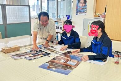 20代女性お二人、会社見学にお越し頂きました！！